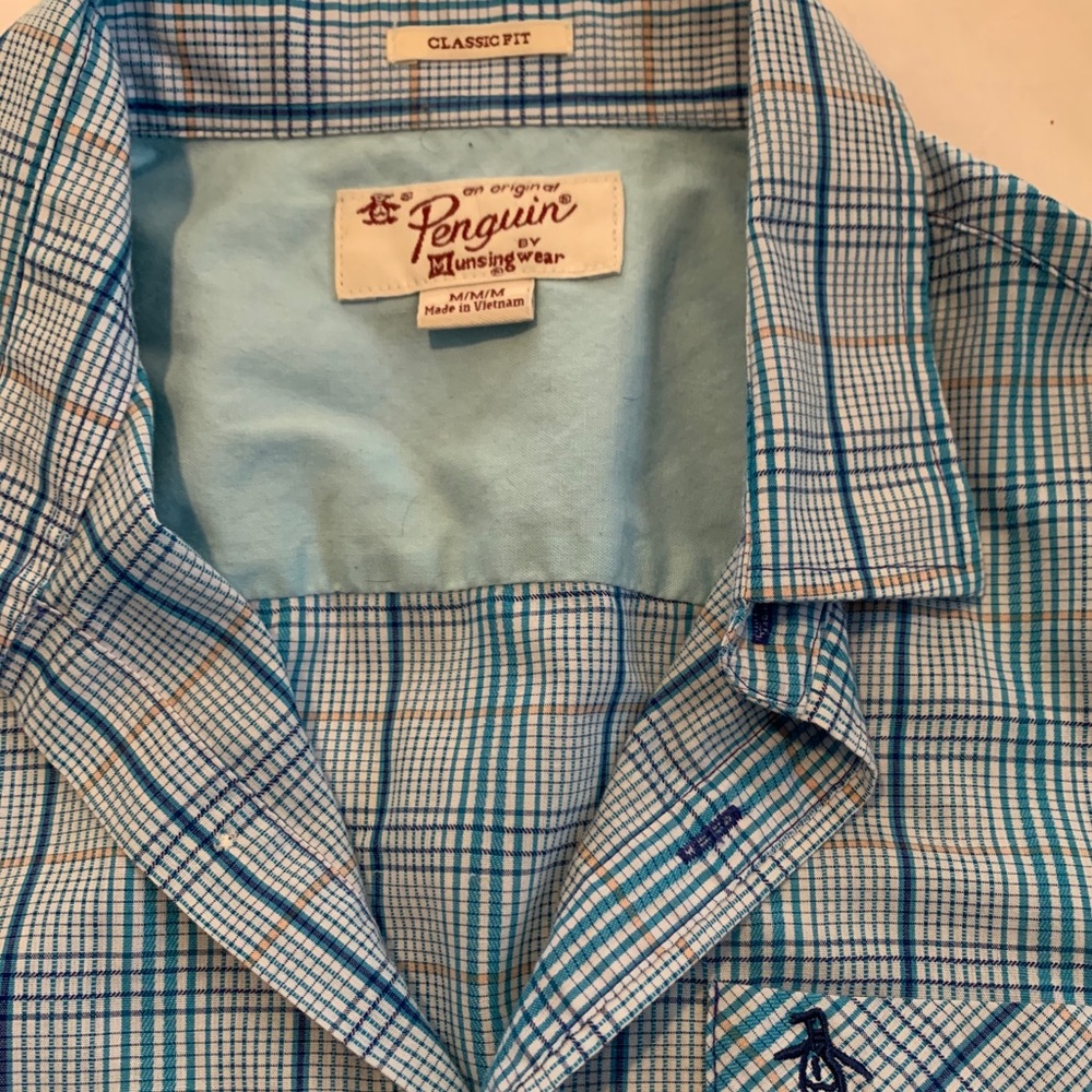Penguin short sleeve button down